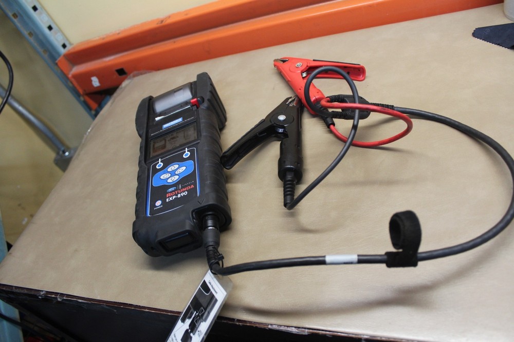 Rotunda EXP-890 Battery Analyzer with Integrated Printer *USED*