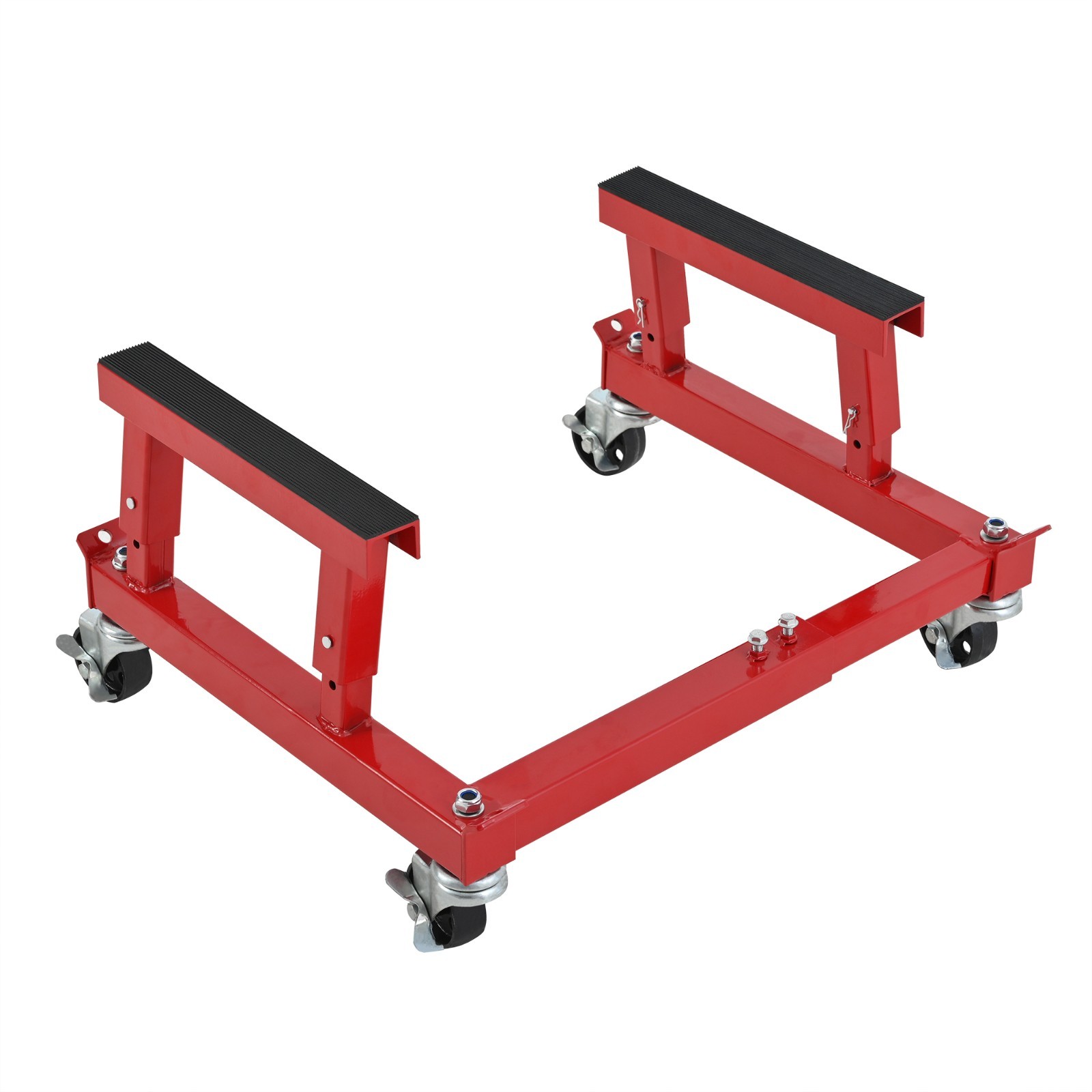 ATV Motorcycle Engine Cradle Dolly, Motorcycle Dolly, Engine Stand ,Red