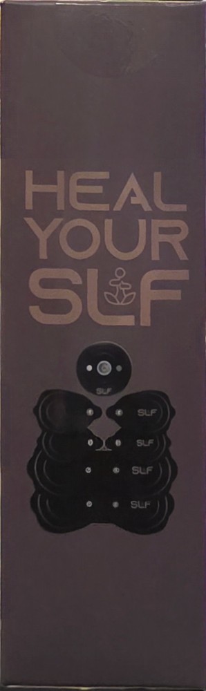 Wireless TENS Unit Electrode Pads Combo Set – 8-Pack Multi-Size Black