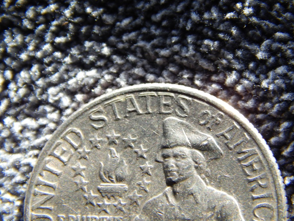 Bicentenial Quarter No Mint Mark Multiple Errors Reverse Side and Obverse side