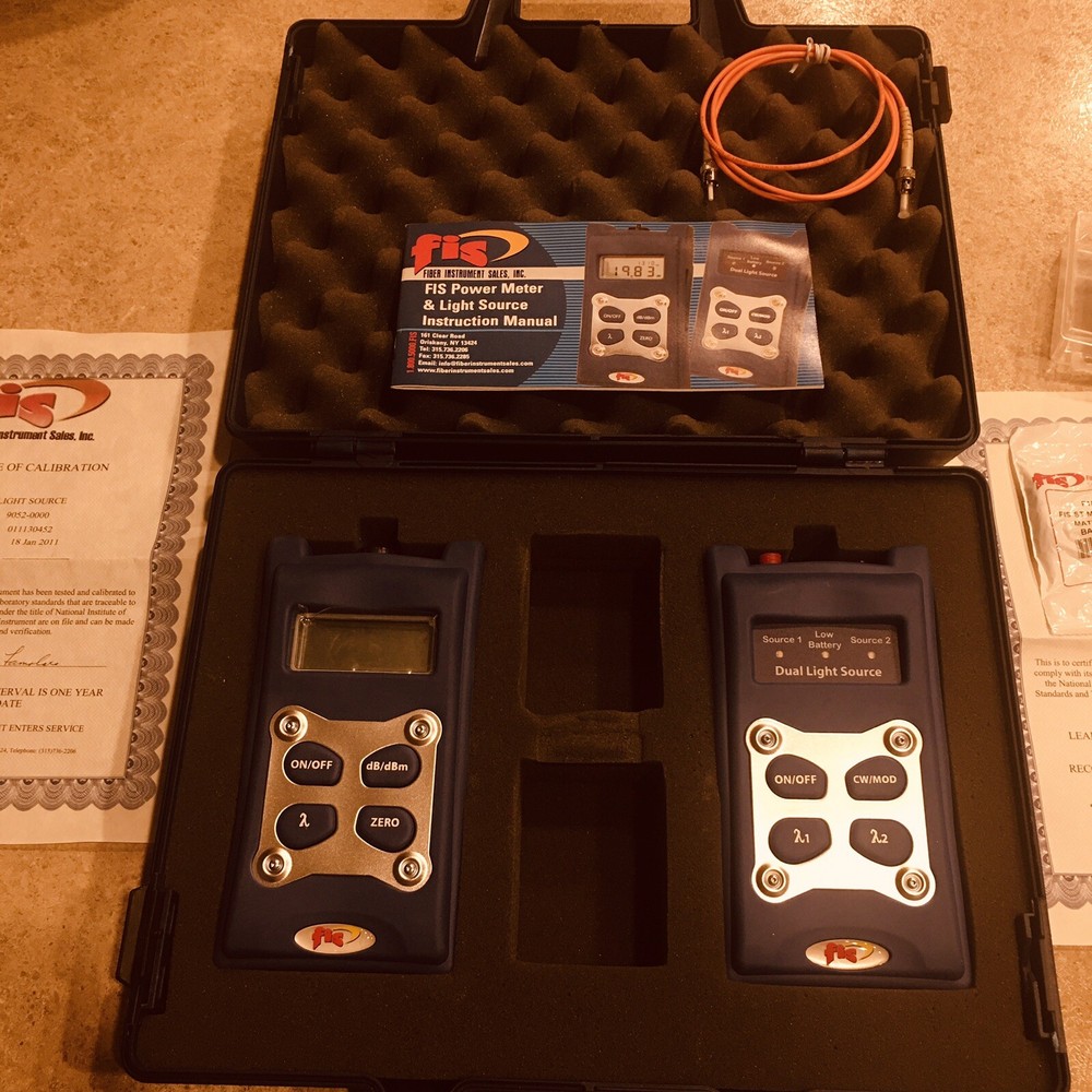 FIS power meter amd light source