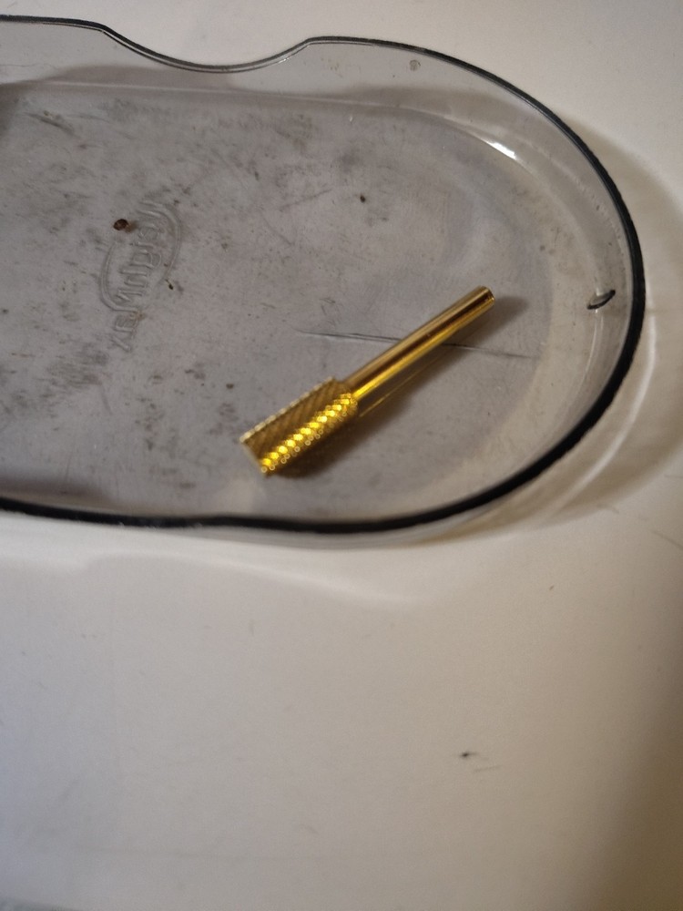Startool Acrylic Nail Drill 3/32" STF Fine Gold ( Single)