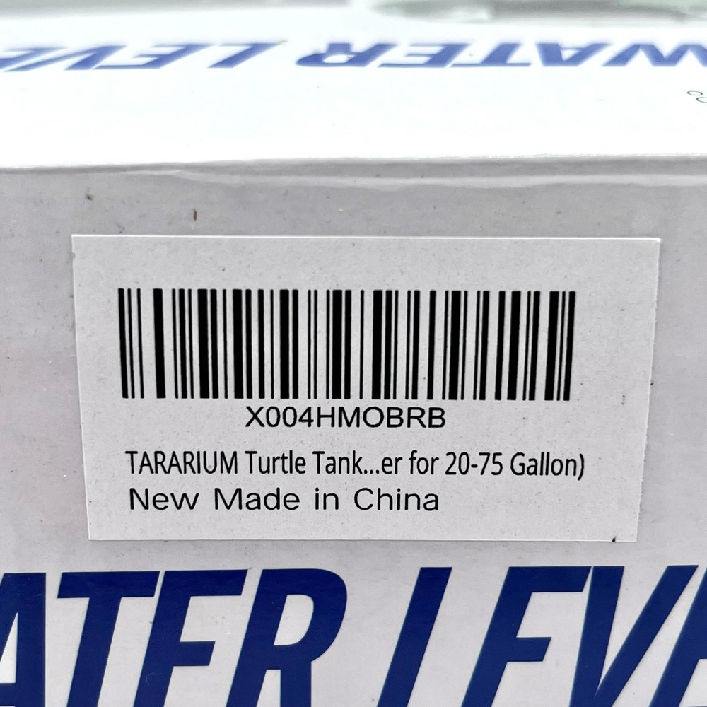 Tararium Low Water Level Filter With Adjustable Flow for 20-75 Gallon