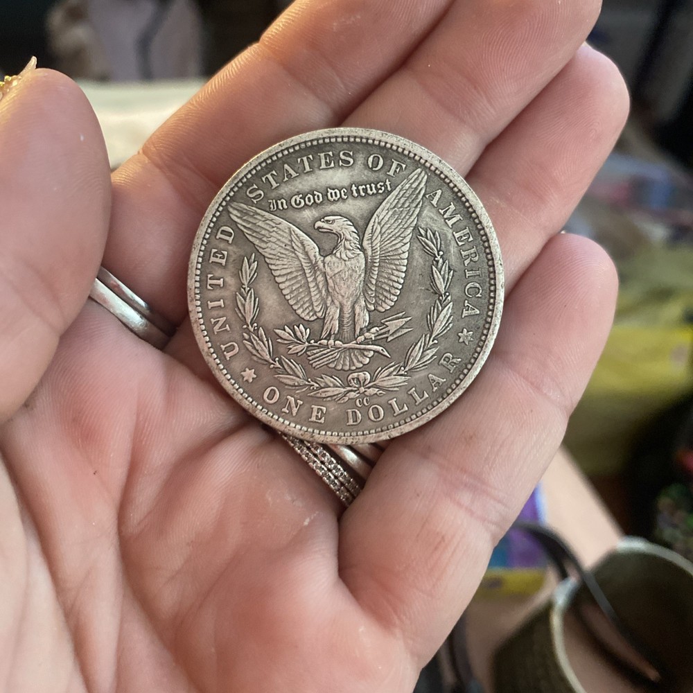 E Plur Ibis Unum Silver 1881 Coin