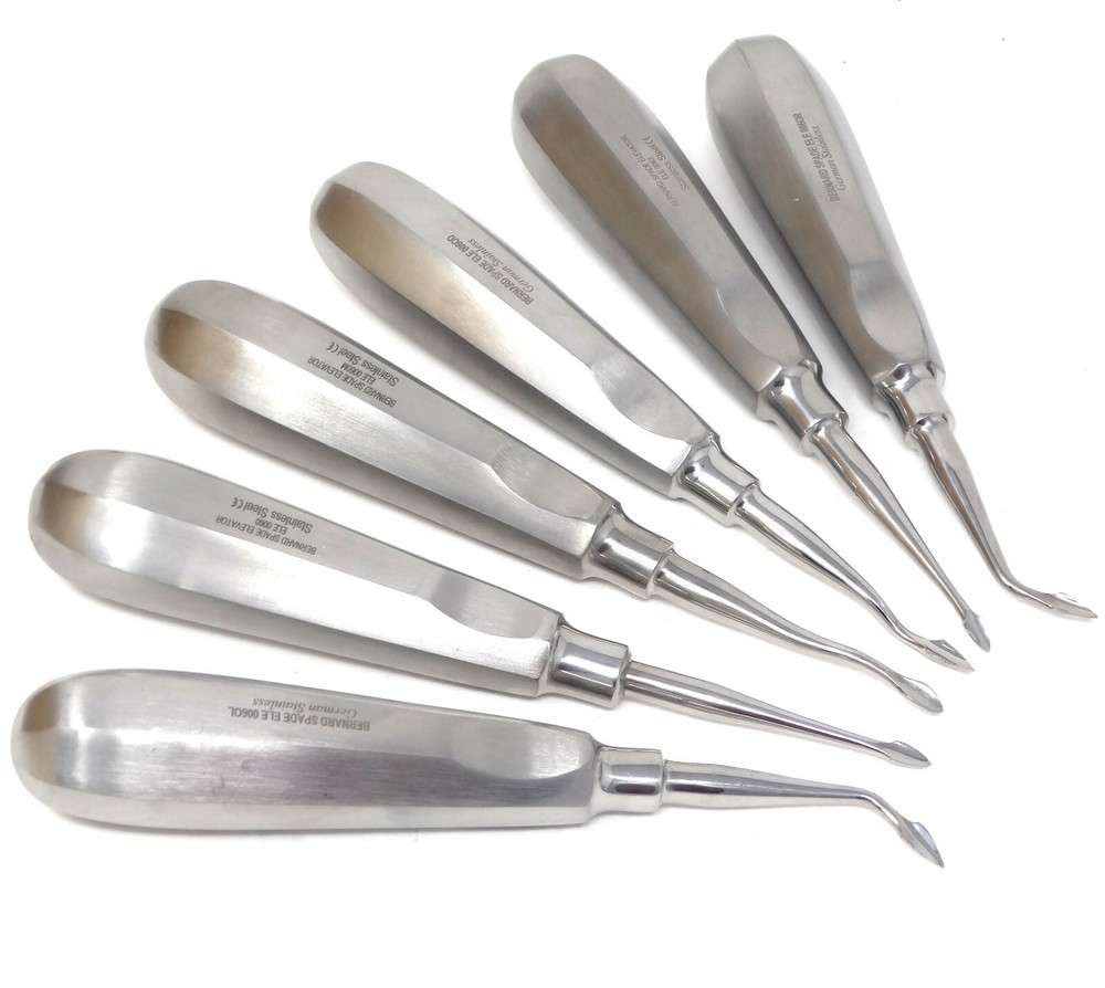 Oral Surgery Root Luxating Elevators Tooth Extraction Surgical Instruments Set