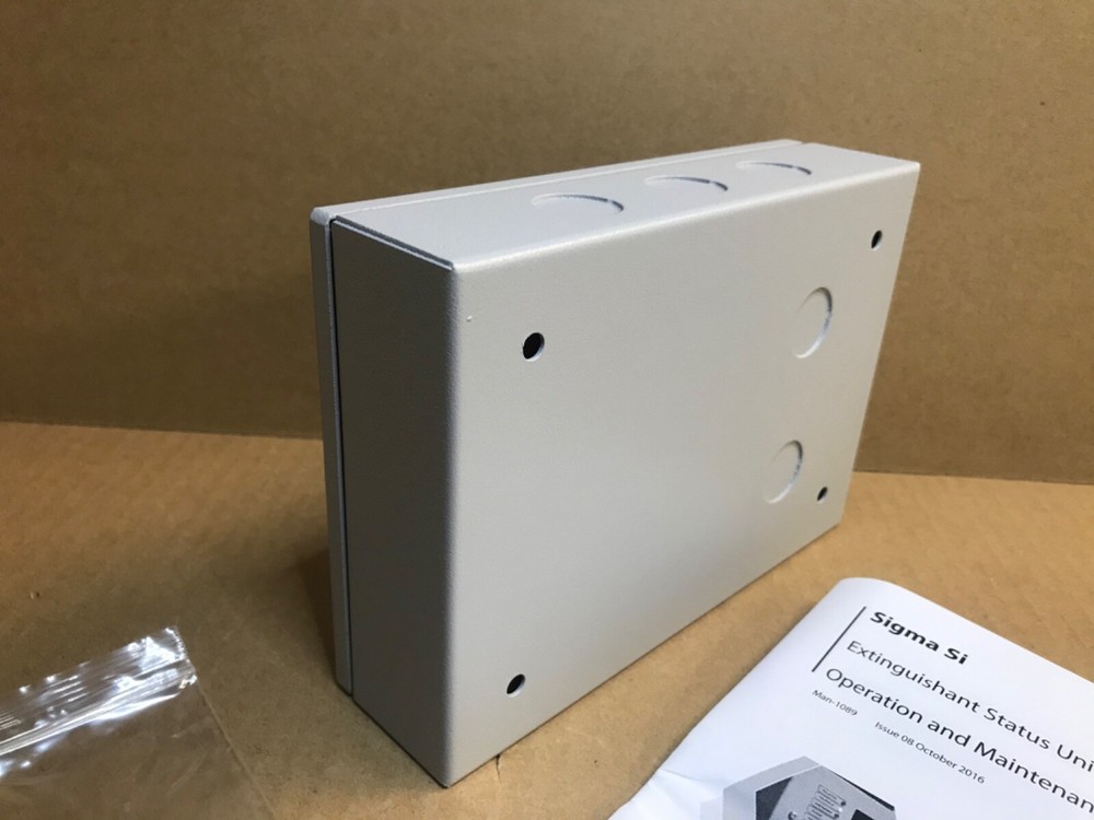 Sigma Si 6-Lamp Extinguishant System Status Unit w/ Mode Select & Manual Release