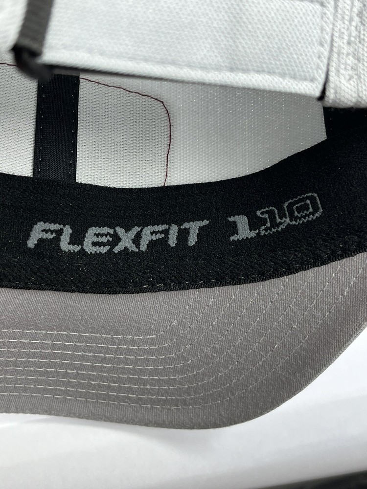 110 One Ten Flexfit Tech Gray Golf Hat Nuterra Patch Strapback