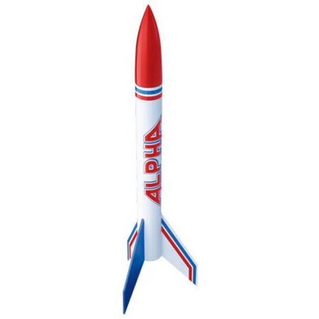 Estes 1225 EST1225 Alpha Rocket Kit Skill Level 1
