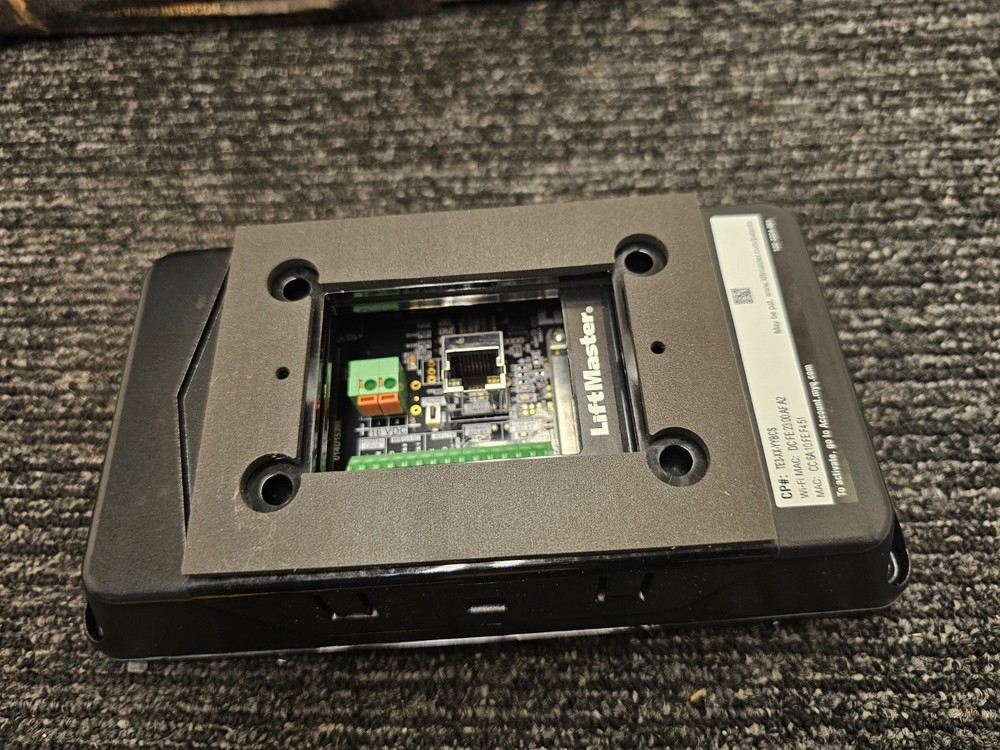 Liftmaster CAPXS Wifi or Ethernet Smart Video Intercom Black