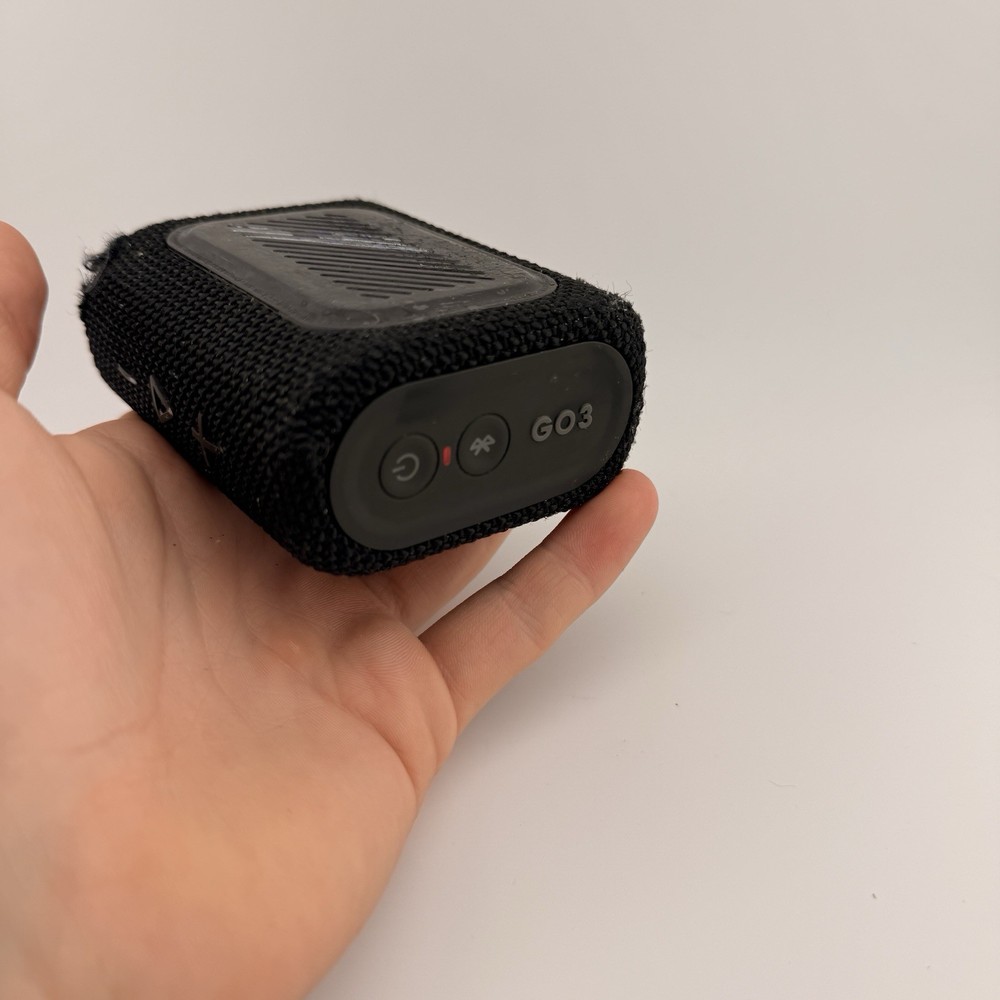 JBL Go 3 Portable Waterproof Wireless Bluetooth Speaker Black