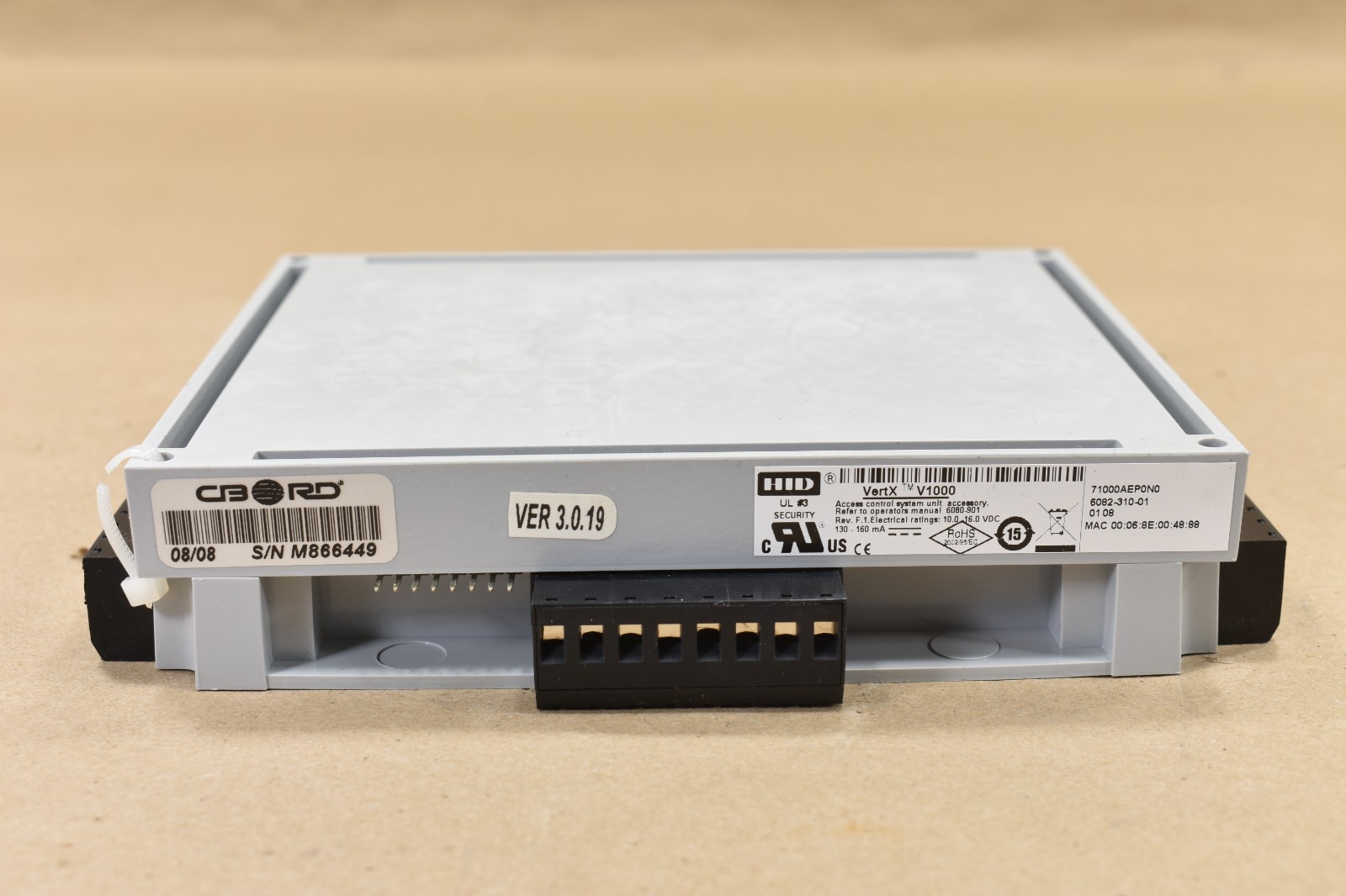 HID VertX V1000, Networked Access Control System Controller, 7100AEP0N0