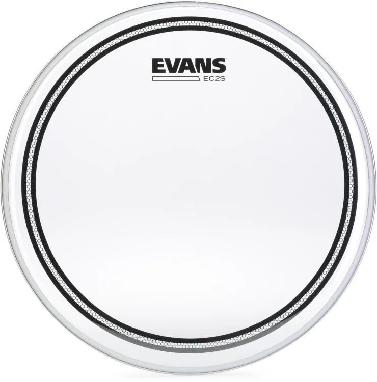 Evans EC2 Drumhead - 12" - Clear