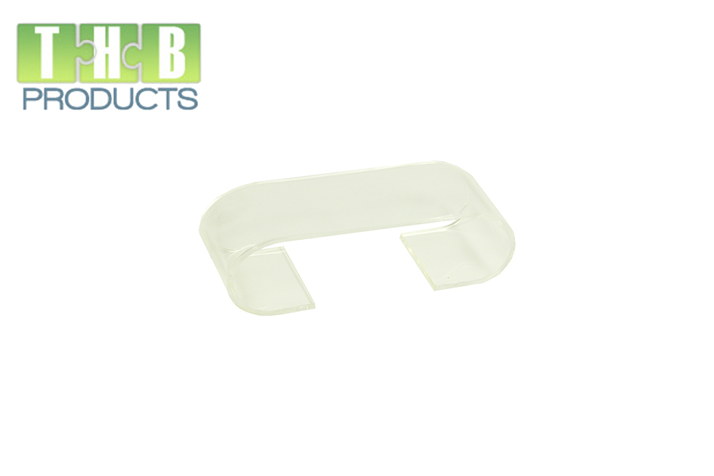 Clear Acrylic Scroll Riser for Dolls Action Figures Art Projects Item# 1041AA-DD