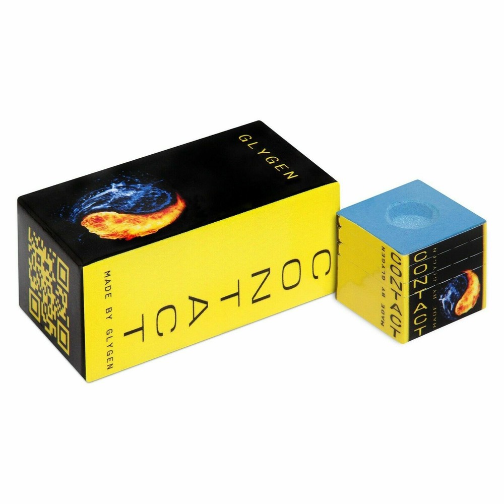 CONTACT Billiard CHALK - BLUE - One piece
