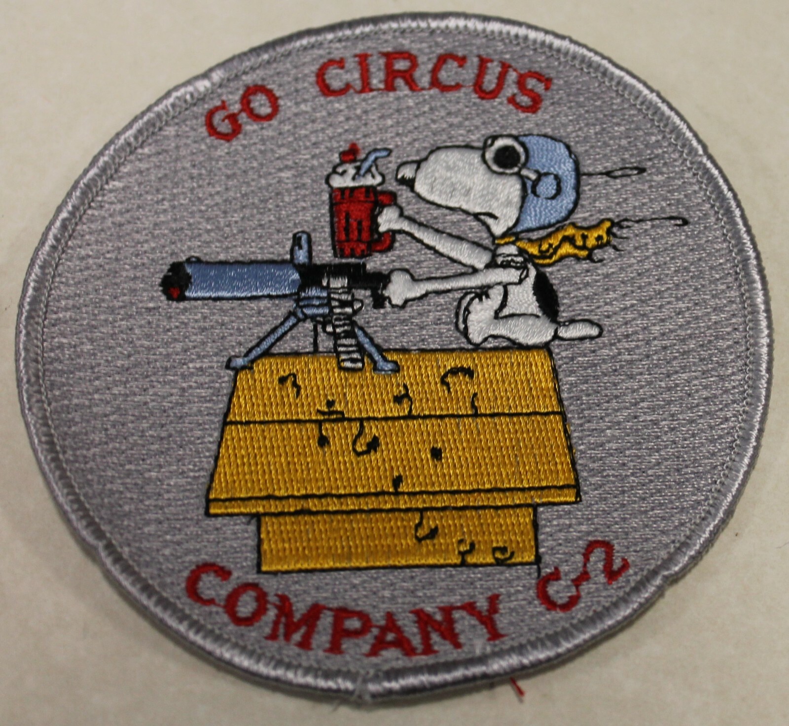 West Point C-2 Company Circus Snoopy US Military Academy Army Jacket Patch