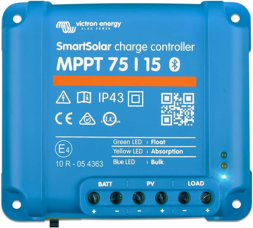 Smartsolar MPPT Solar Charge Controller (Bluetooth) - Charge Controllers for Sol