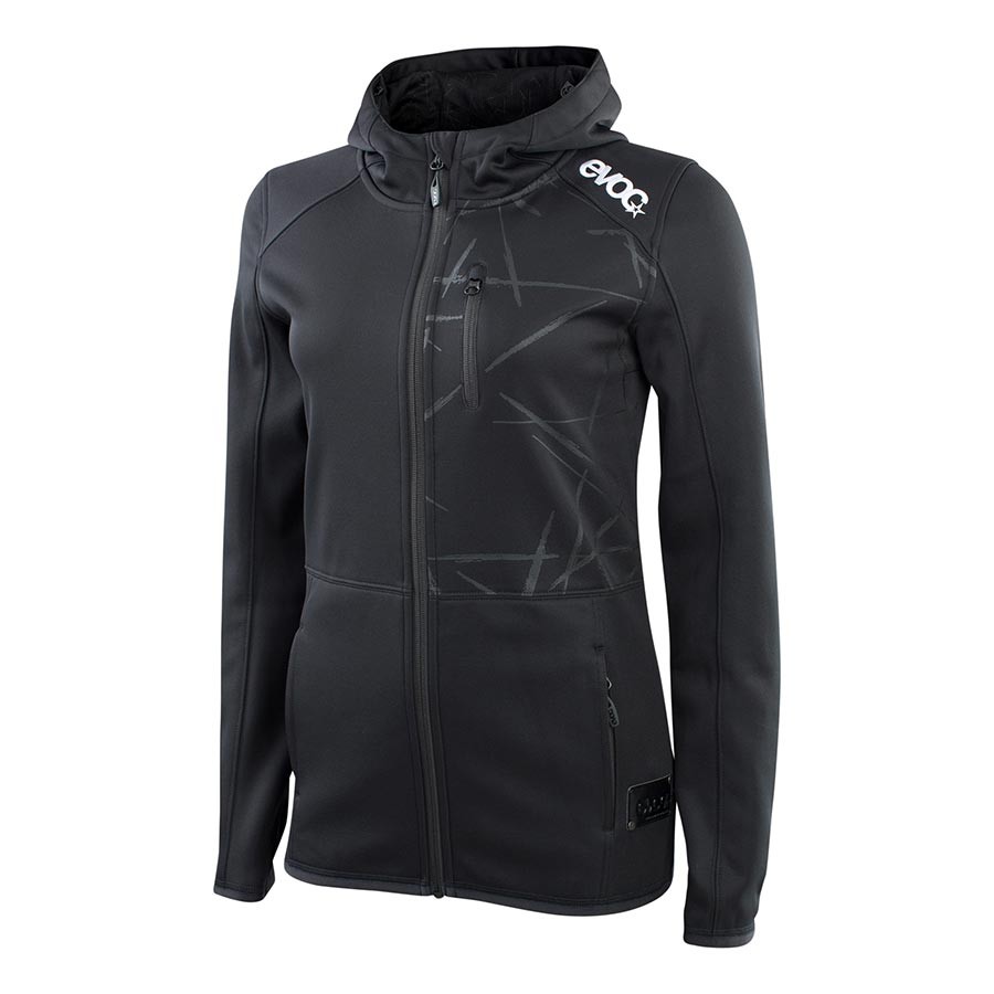 EVOC Women's Black Hoody Jacket - Comfortable, Performance-Driven Cycling &