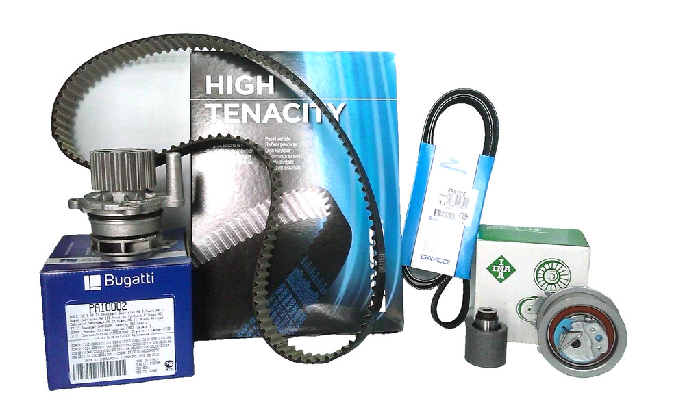 INA DISTRIBUTION KIT + WATER PUMP + BELT SERVICES FOR VW - BORA (1J2) - 1.9 TDI