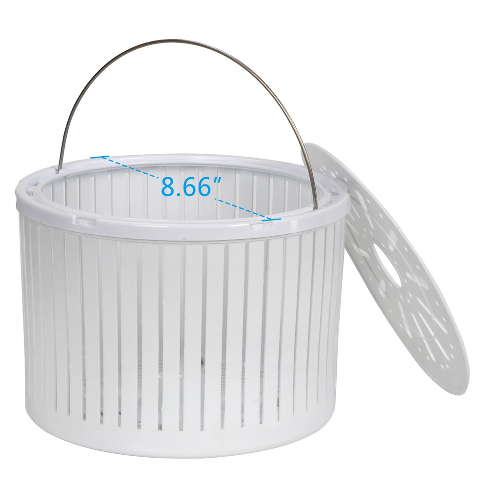 Mini Portable Washing Machine Top Load Washer W/ Double Knobs Timer Control