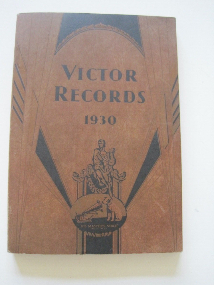 Victor Records 1930 Catalog