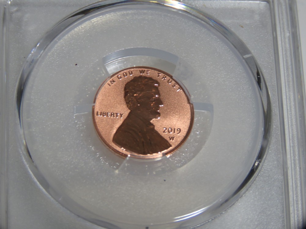2019 West Point Shield PCGS PR68RD Reverse Proof Penny