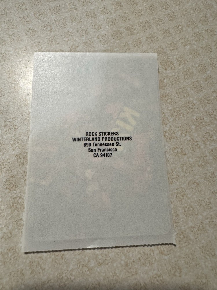 Kiss Animalize Patch Photo Sticker Lot Vintage Mark St John 1984 Rare Eric Carr