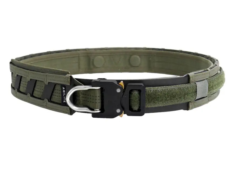 AGILITE MAGNETIX TACTICAL BATTLE BELT-magnetic alignment system RANGER GREEN8130