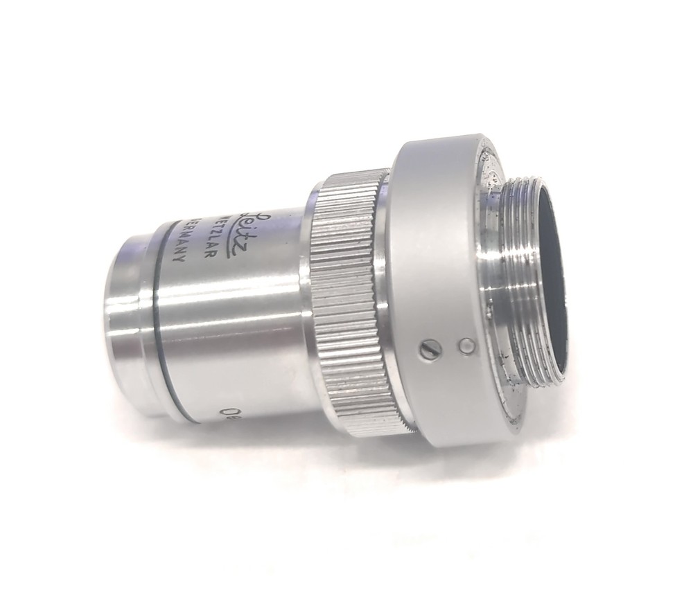 Leitz Wetzlar Oel 125/1.30 P Microscope Objective Lens RMS Thread