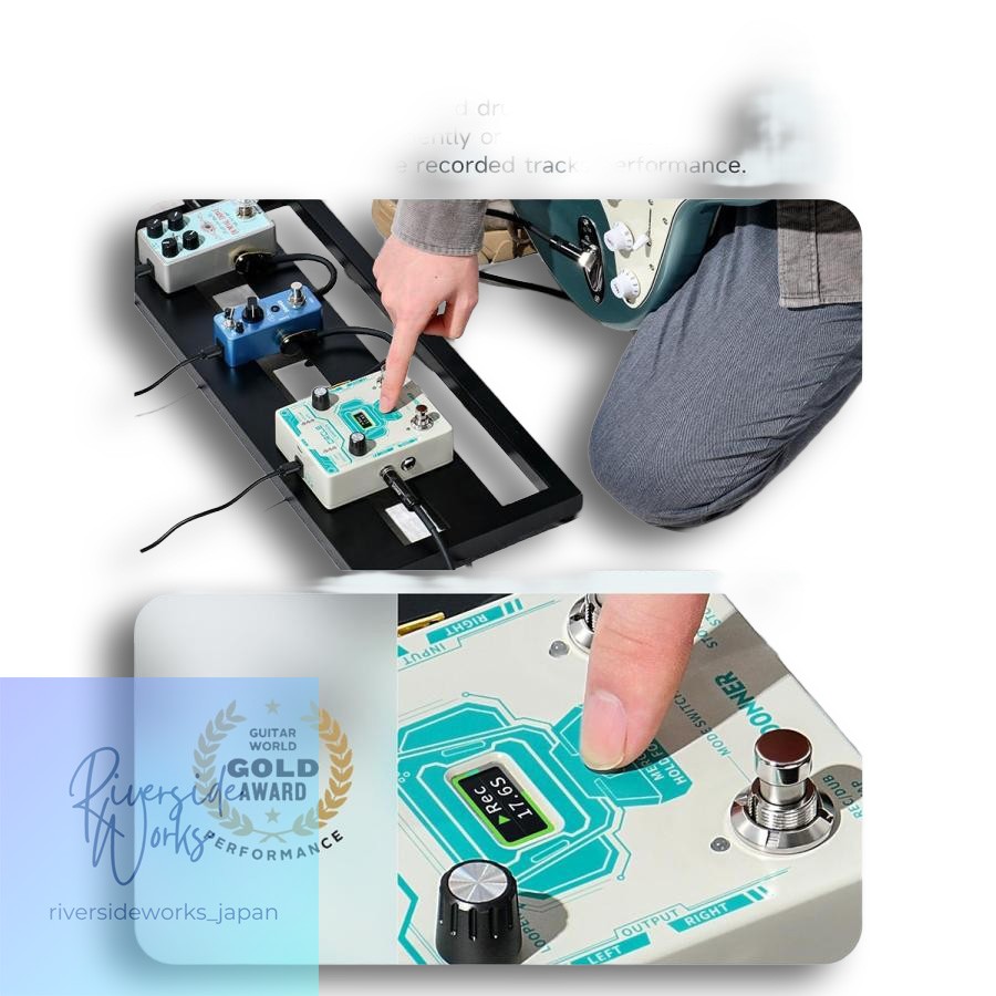 Donner Circle Looper Effect Pedal Looper for Guitar