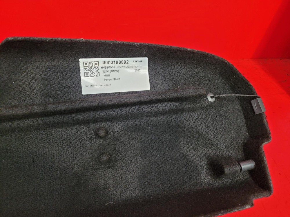 MINI HATCH PARCEL SHELF 2003 3 DOOR HATCH