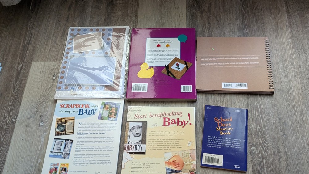 Scrapbooking Books Help Make Kids Pages
