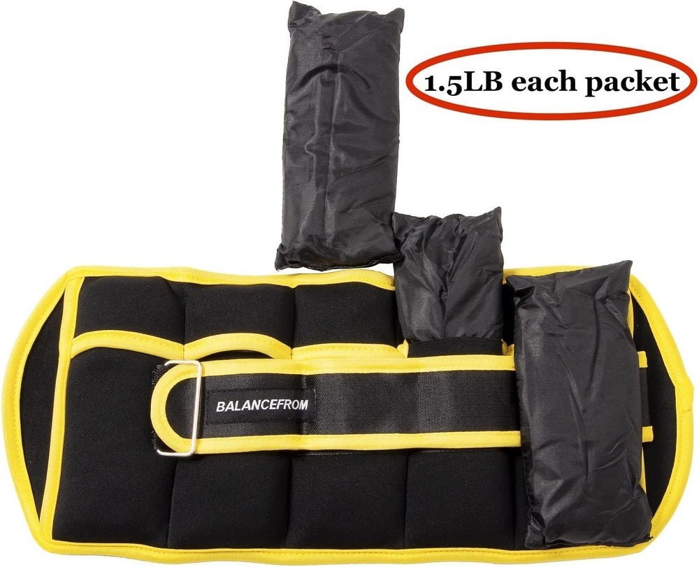 Versatile Adjustable Weights Set (1-20LBS) for Arms, Legs, and Core Training