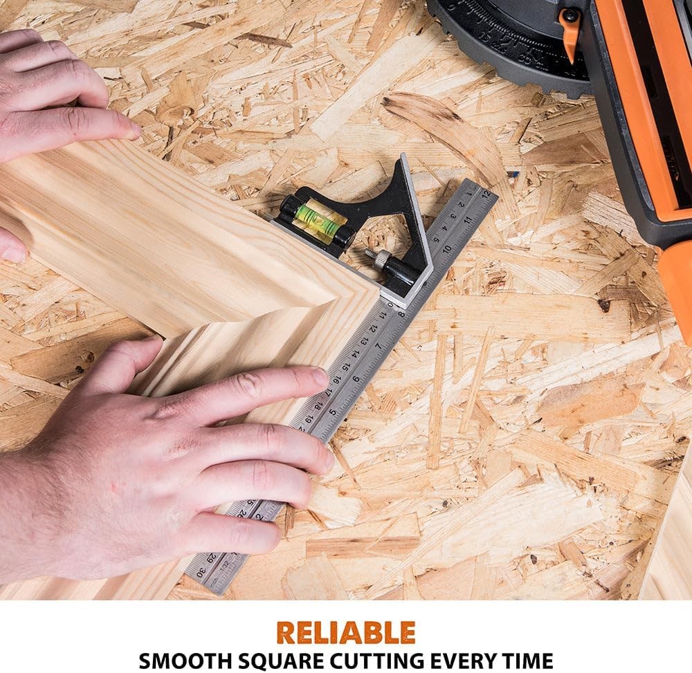 Evolution Power Tools R185SMS+ Sliding Miter Saw with Multi-Material Cutting