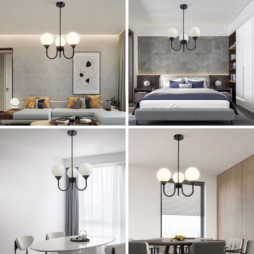 Indoor Ceiling Mounted Light 3-light Ceiling Light Fixture For Bars Aisles