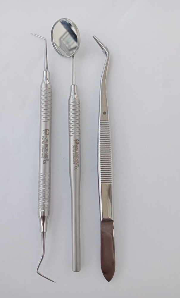 Dental Examination Set Basic Diagnostic Kit Hollow Handle