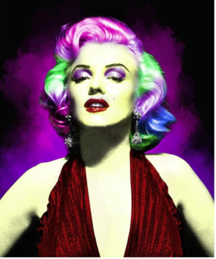 NEW Marilyn Monroe Multi Color Card Case - LAST ONES !!