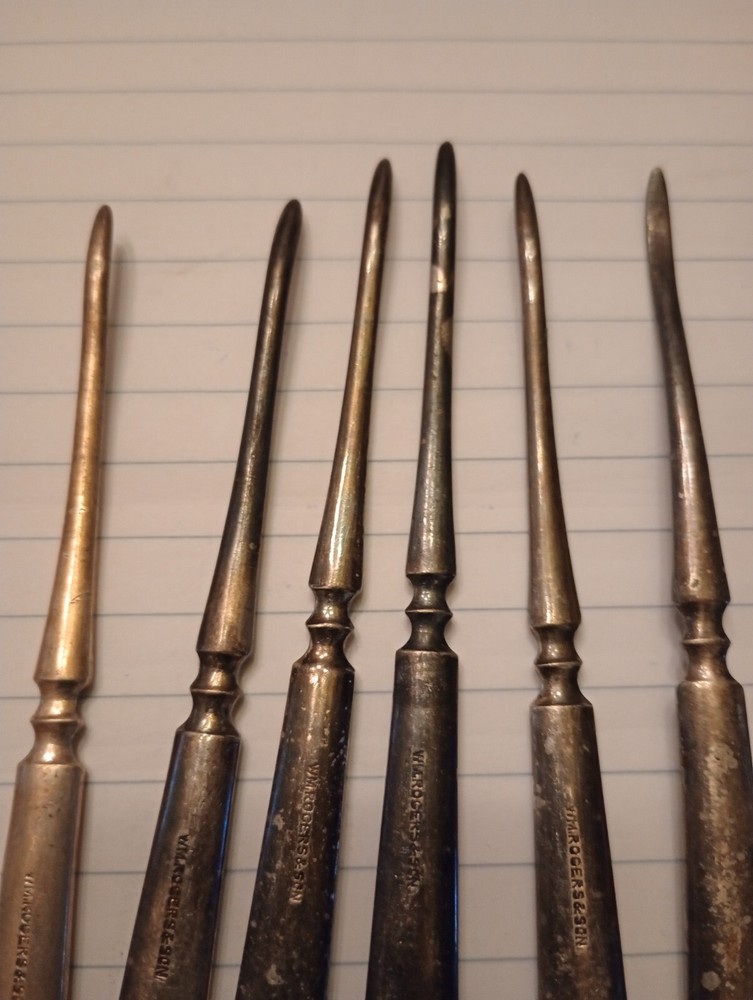 7 Silver plate Nut Pics