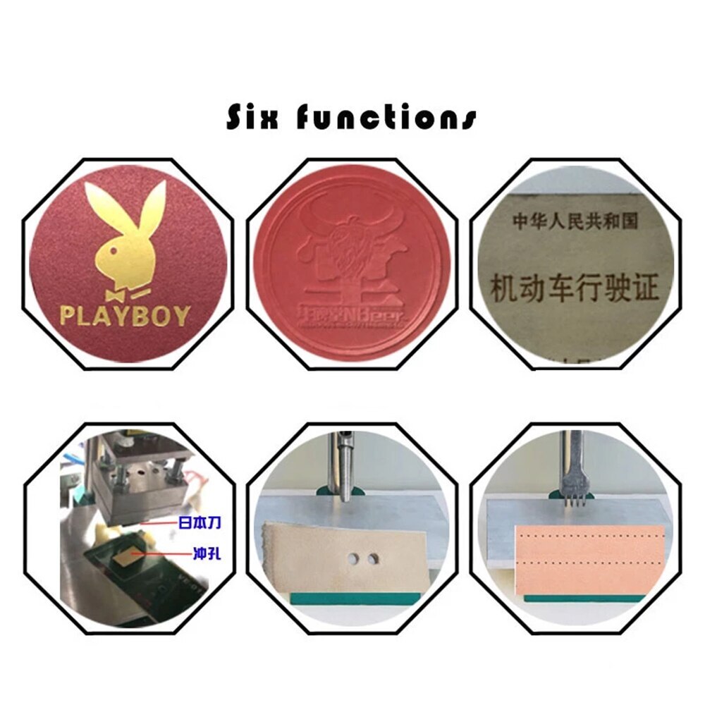 Pneumatic Hot Stamping Machine Sliding Table Leather Bronzing Press Machine