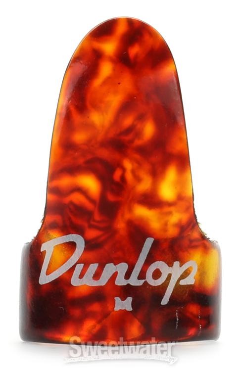 Dunlop 9010R Finger Picks Medium Shell 12-pack