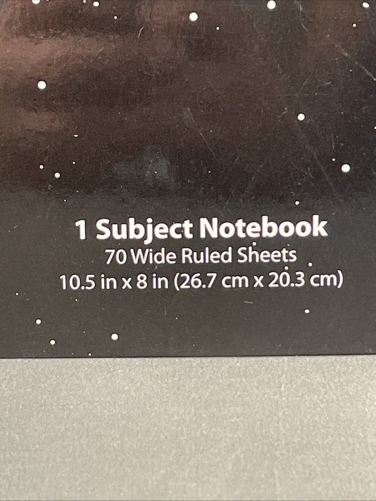 1 Subject Notebook Ruled Sheets Star Wars (70 Sheets) & Orangutan (60 Sheets)