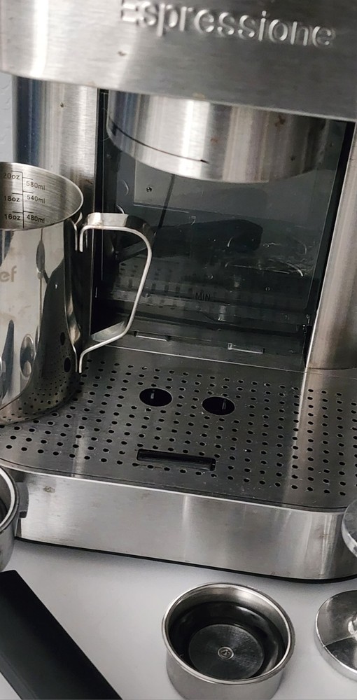 Espressione Stainless Steel Automatic Pump Espresso Machine Thermo Block System