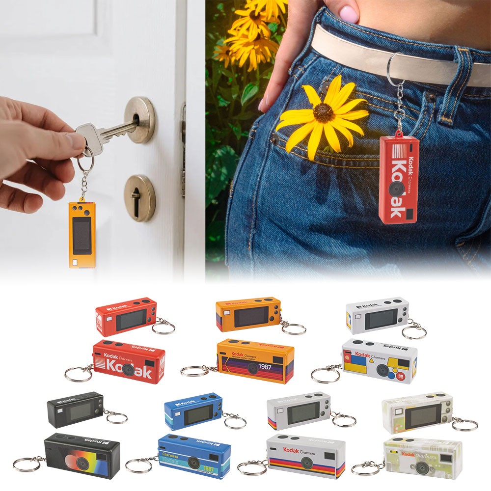 NEW Kodak 1987 Retro Keychain CW