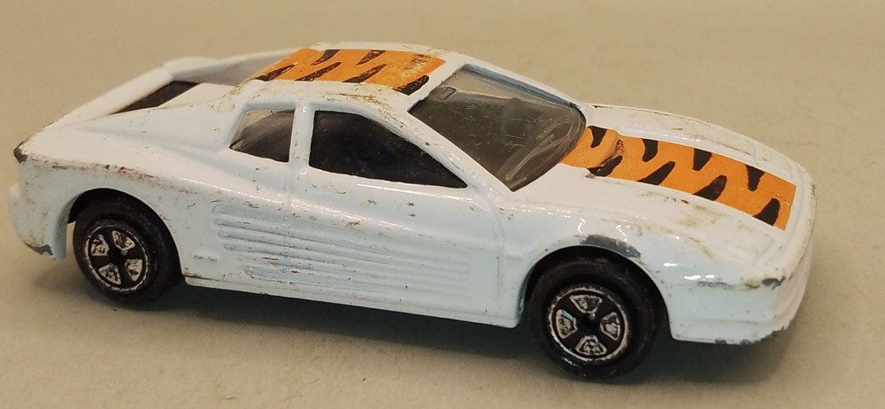Corgi White Ferrari Testarossa