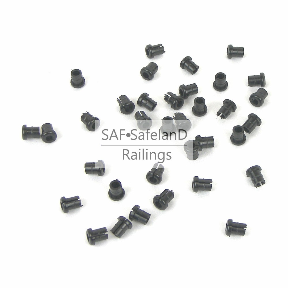 Nylon Grommet Protective Protector Sleeve for 1/8, 5/32", 3/16" Cable Railing