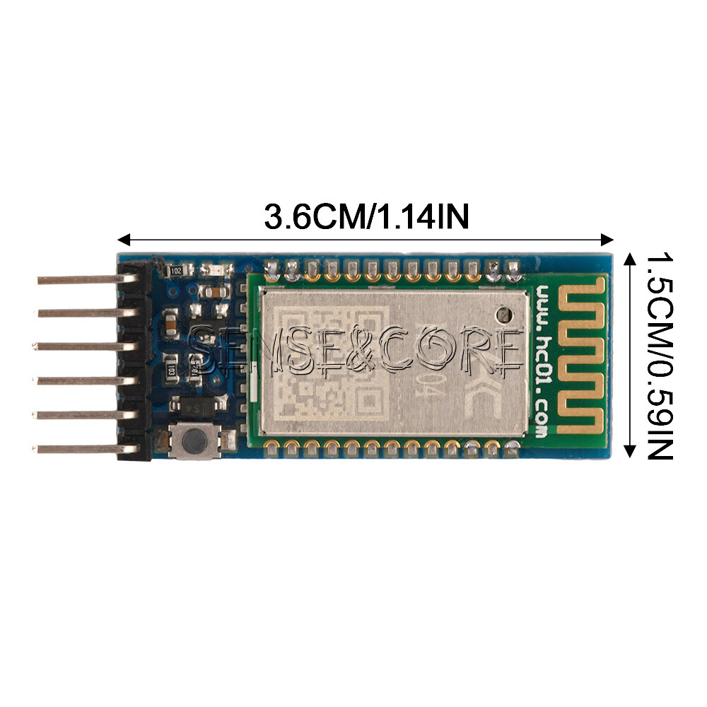 HC-04 Bluetooth Module BLE5.0 Serial Port Module w/ Bottom Welding Needle Board-