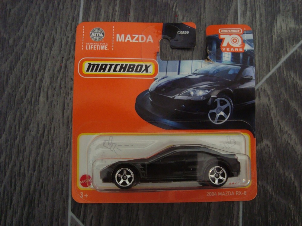 Matchbox Mazda 3 In Black  Mint On Short Card