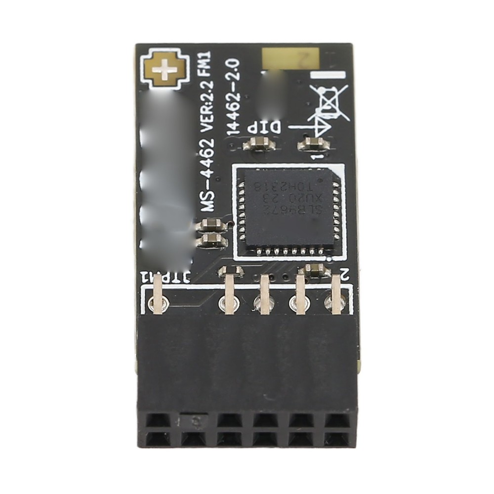 TPM2.0 Module With SLB 9672 SPI Interface For Motherboards