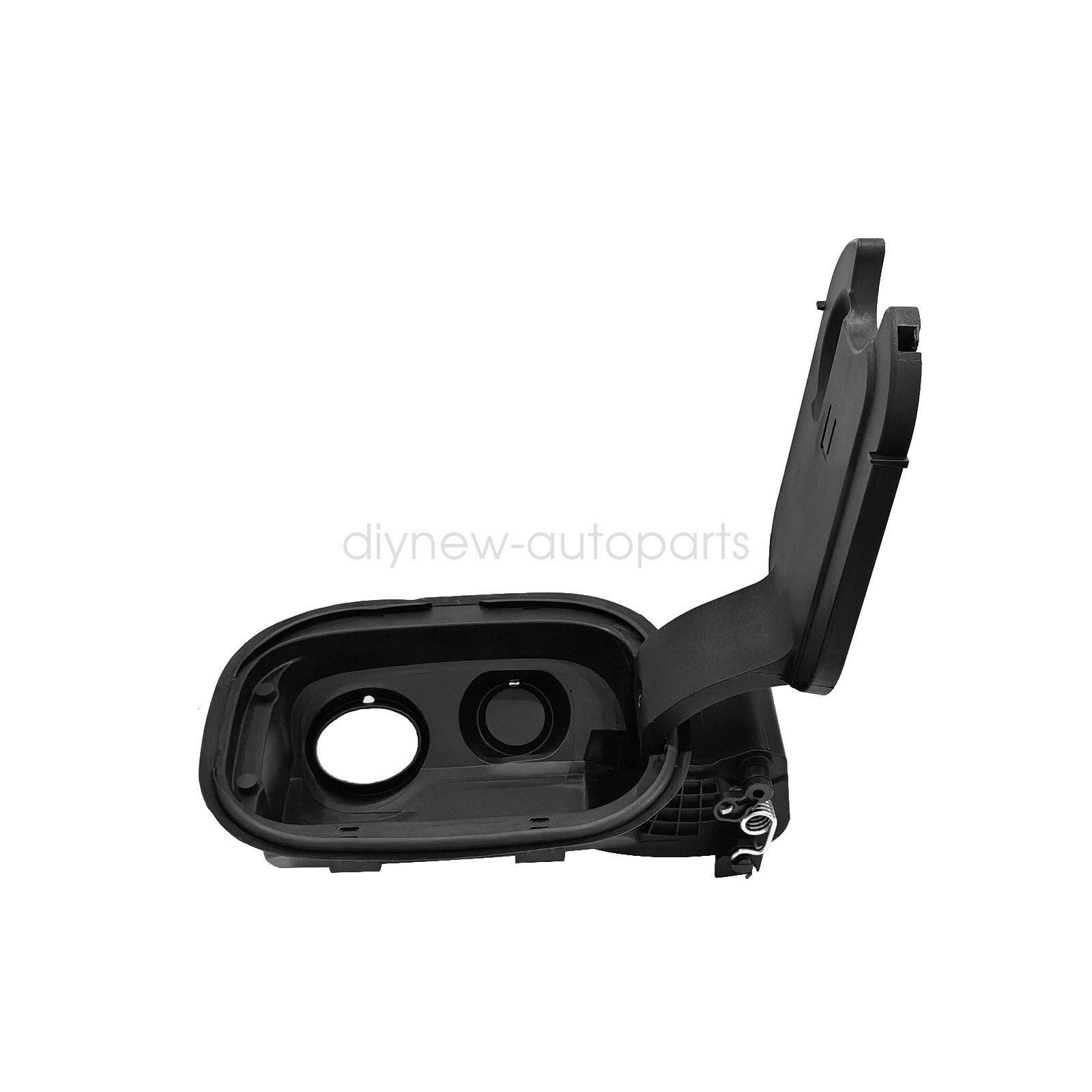 Fuel Tank Filler Pipe Housing &White Cap Door Fit For 19-24 Chevy Silverado 1500