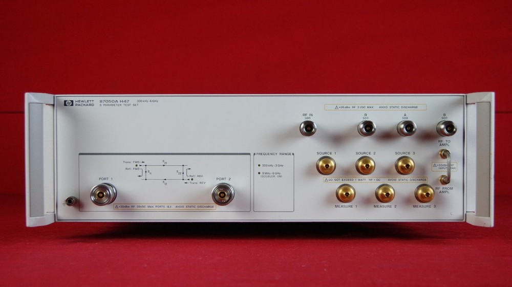 HP/Agilent/Keysight 87050A-H47 Multiport Test Set / S Parameter Test Set