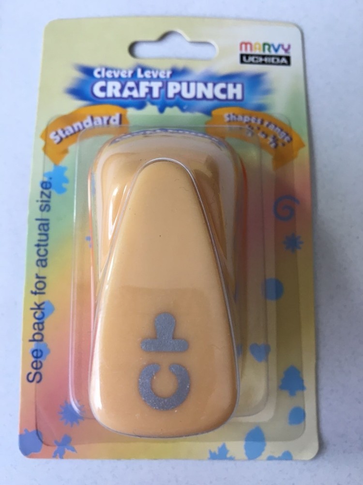 Marvy Uchida Craft Baby Pacifier Punch - NEW